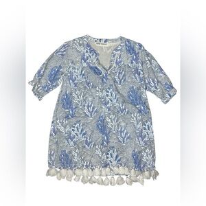 Roller Rabbit Printed Tassel Tunic Kids Size 2